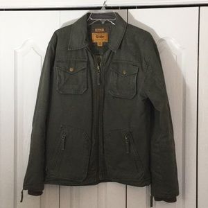 Trailer Brand Olive Green Coat